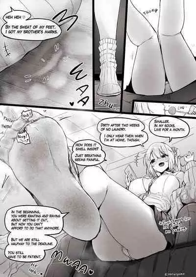 [marusyamo] Inside A Girl's Sock.