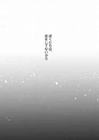 Boku-tachi wa, Koi o Shitenai