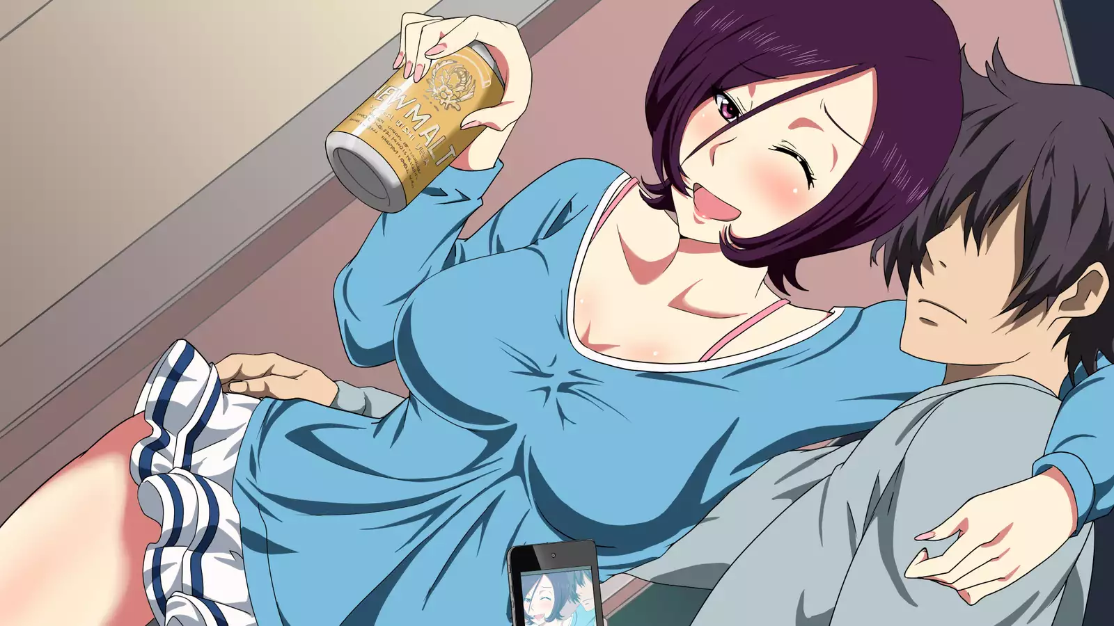 Sasotteru Jikaku no Nai Hitozuma ni Oshioki Shite Mita