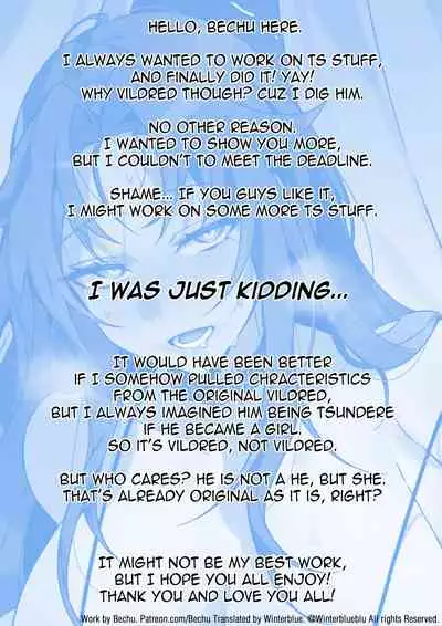 [BECHU] TS Vildred Manga [Textless] [Decensored]