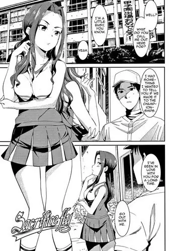 [Bakushishi AT] Sacrifice fly (Joshi Kousei) [English] [Zero Translations]