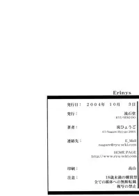 (CR36) [RYU-SEKI-DO (Nagare Hyo-go)] Erinys (Fate/stay night)