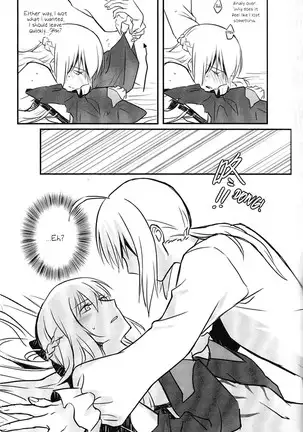 Fate Fanbook #1 Artoria x Morgan