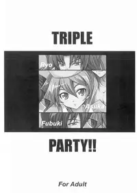 [Tai no Okashira (Matsubara Kanabun)] TRIPLE PARTY!! (Yu-Gi-Oh! GX)