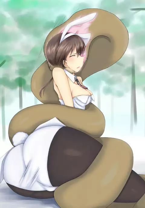 蛇とお姉ちゃん。