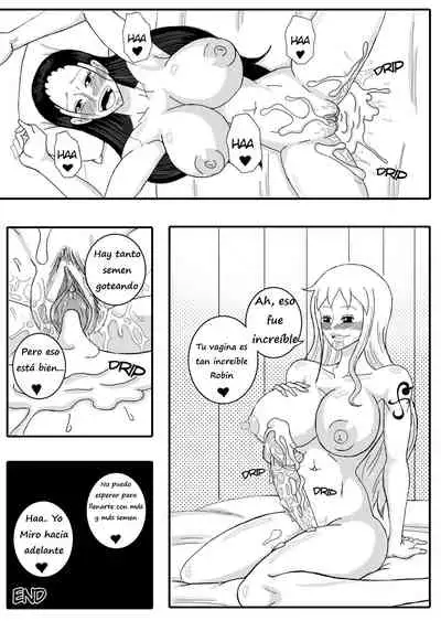 Robin x Nami: Reunión en el Thousand Sunny Spanish] Reyfollador