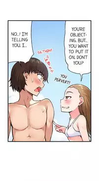 Traditional Job of Washing Girls' Body