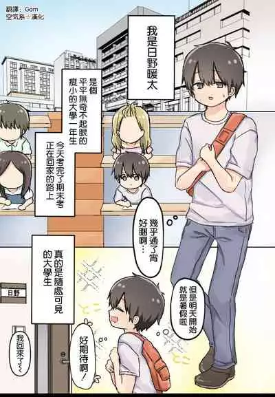 [manmaruoneko] Boku dake no Owaranai Ecchi na Natsuyasumi [Chinese] [空気系☆漢化]