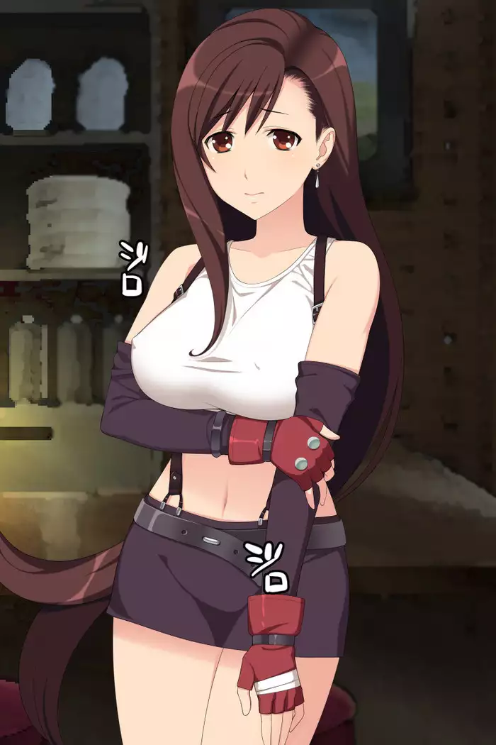 Extorting debt from the busty heroine