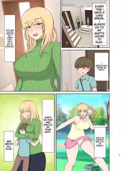 Kinpatsu Oba-san no Suiminkan | Blonde Aunt's Sleep Rape
