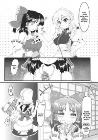(C78) [LeimkissA (Nekohane Ryou)] Kouhaku Tenchuu (Touhou Project) [English] [desudesu]