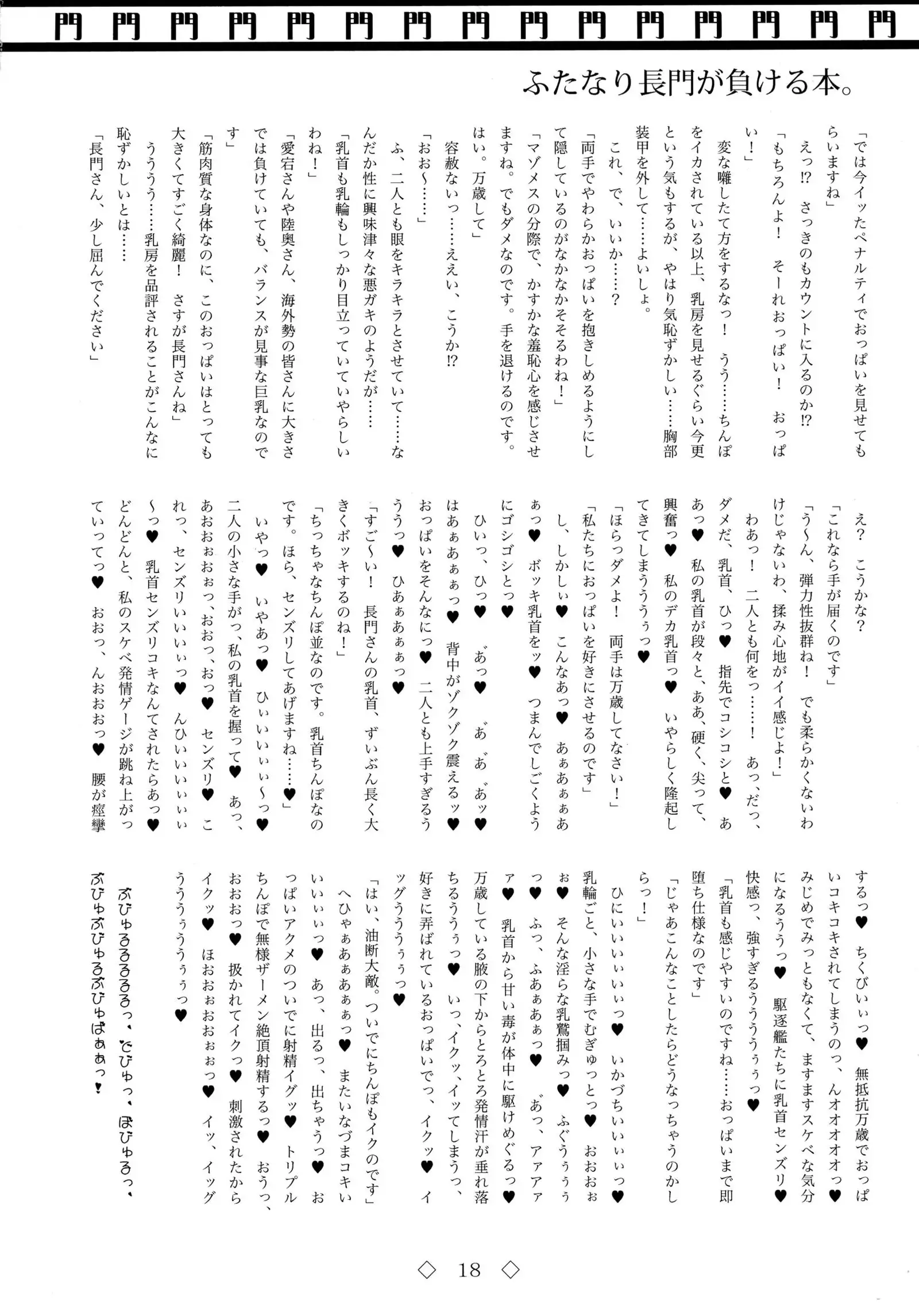 Futanari Nagato ga Makeru hon.